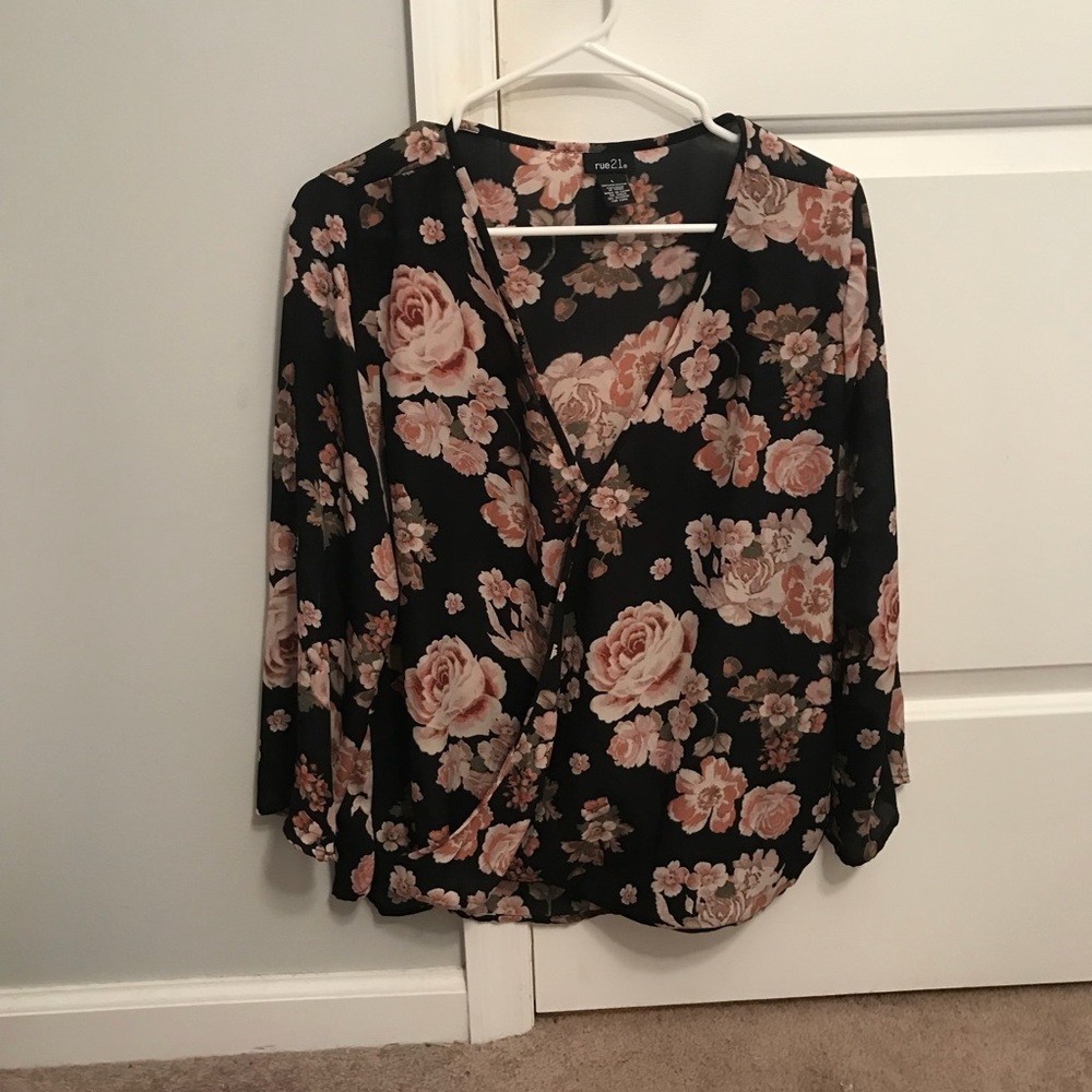 Floral Dress Shirt